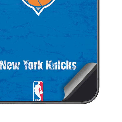 NBA New York Knicks Distressed Galaxy A14 5G Skin